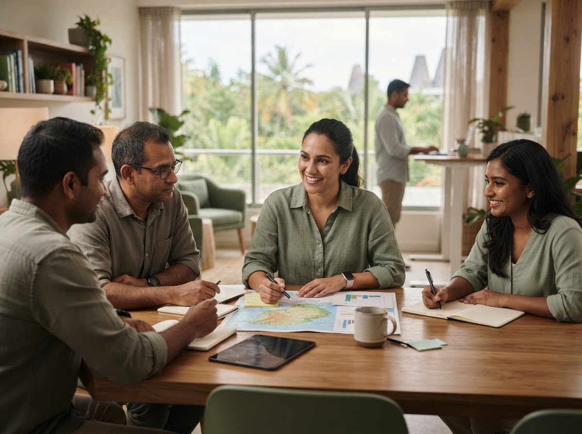 Verdant Kapithal analyst reviewing a family's daily portfolio insight report